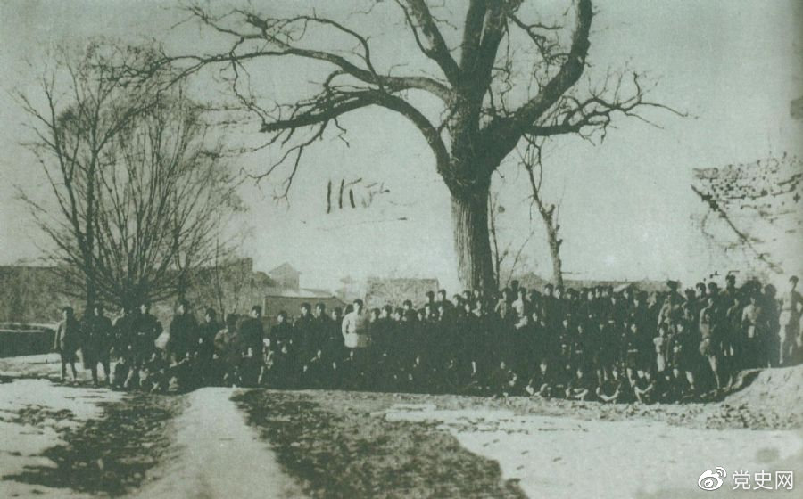 1935年8月6日，中央紅軍改稱為紅一方面軍。圖為紅一方面軍一部。